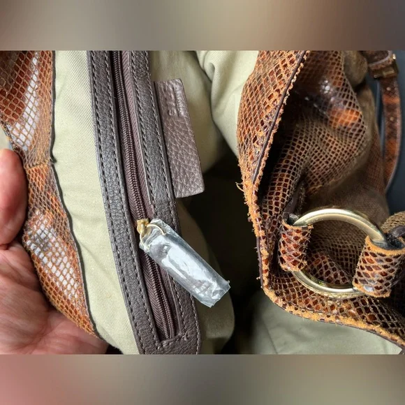 🔥 GILI 🔥 HEAVY Authentic Shoulder Bag with Crossbody Strap - Picture 8 of 10